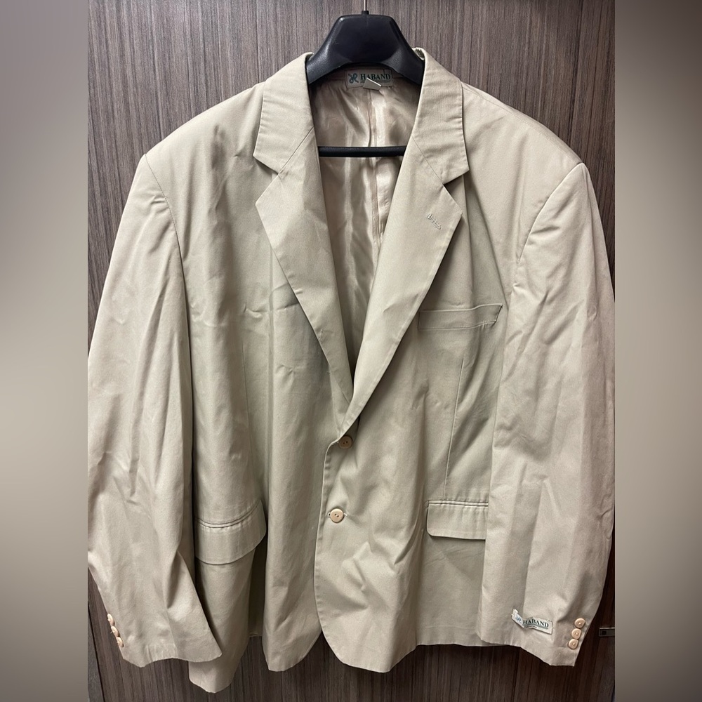 Like-New Tan Haband Sports Jacket